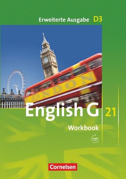 English G 21. Erweiterte Ausgabe D 3. Workbook mit Audios online, Jennifer Seidl - Paperback - 9783060312467