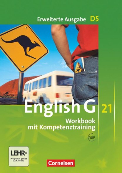 English G 21. Erweiterte Ausgabe D 5. Workbook Workbook mit Audios online, Jennifer Seidl - Paperback - 9783060312504