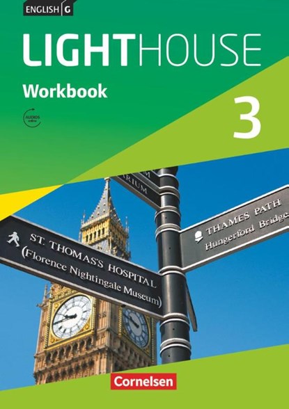 English G LIGHTHOUSE 3: 7. Schuljahr. Workbook mit Audios online. Allgemeine Ausgabe, Gwen Berwick - Paperback - 9783060326983