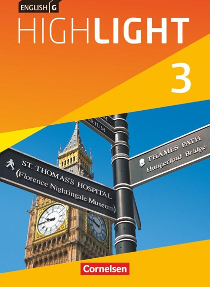 English G Highlight 03: 7. Schuljahr. Schülerbuch Hauptschule, Susan Abbey ;  Frank Donoghue ;  Sydney Thorne - Paperback - 9783060327584