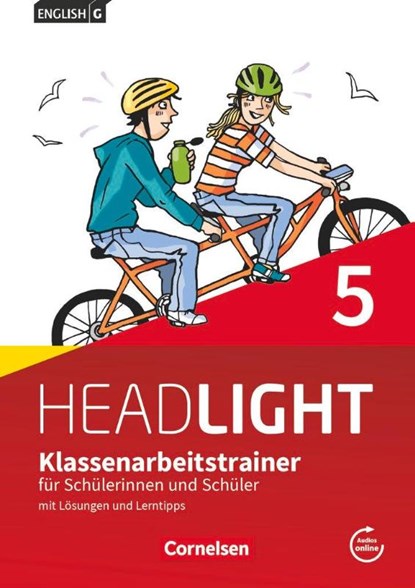 English G Headlight Band 5: 9. Schuljahr - Klassenarbeitstrainer mit Lösungen und Audios online, Bärbel Schweitzer - Paperback - 9783060328475