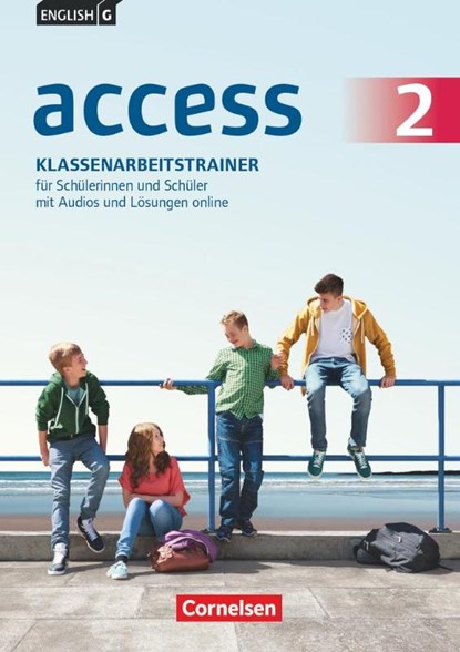 English G Access 02: 6. Schuljahr. Klassenarbeitstrainer mit Audios und Lösungen online, Bärbel Schweitzer - Paperback - 9783060330874
