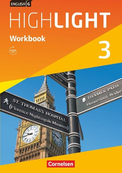 English G Highlight 03: 7. Schuljahr Hauptschule. Workbook mit Audios online, Gwen Berwick ; Sydney Thorne - Gebonden - 9783060333103