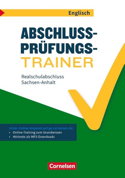 Abschlussprüfungstrainer Englisch - Sachsen-Anhalt. 10. Schuljahr - Realschulabschluss, Sydney Thorne - Paperback - 9783060339488