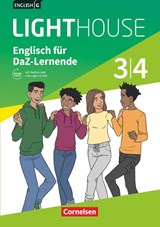 English G Lighthouse 3/4: 7./8. Schuljahr. Englisch für DaZ-Ler. Workbook mit Audios und Lösungen online - Priscilla Lavodrama ; Berit Rudolph - 9783060339679