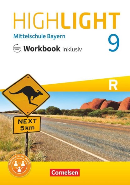 Highlight 9. Jahrgangsstufe - Mittelschule Bayern - Workbook inklusiv mit Audios online, niet bekend - Paperback - 9783060340859