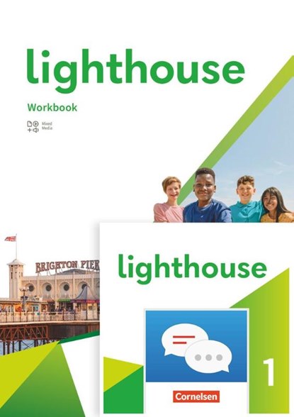 Lighthouse Band 1: 5. Schuljahr. Workbook mit Audios, Erklärfilmen und Lösungen - plus Zugangscode zu interaktivem Kompetenztraining in ChatClass, Gwen Berwick ; Sydney Thorne - Paperback - 9783060346561