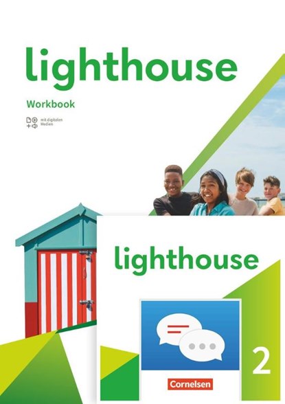 Lighthouse Band 2: 6. Schuljahr. Workbook mit Audios, Erklärfilmen und Lösungen - plus Zugangscode zu interaktivem Kompetenztraining in ChatClass, Gwen Berwick ; Sydney Thorne - Paperback - 9783060346578