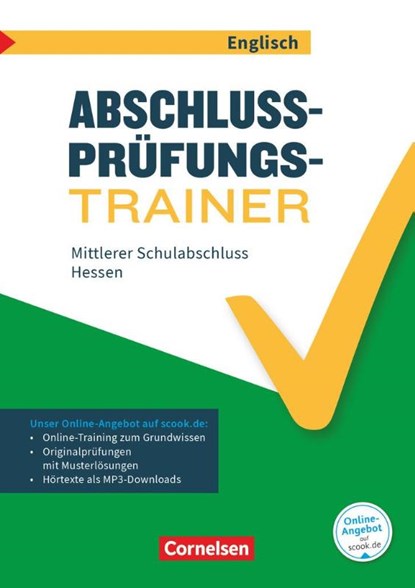 Abschlussprüfungstrainer Englisch 10. Schuljahr - Hessen - Mittlerer Schulabschluss, Gwen Berwick ; Sydney Thorne - Paperback - 9783060348589