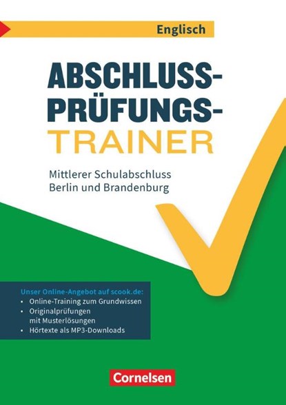 Abschlussprüfungstrainer Englisch 10. Schuljahr - Berlin und Brandenburg - Mittlerer Schulabschluss, Gwen Berwick ; Sydney Thorne - Paperback - 9783060348602