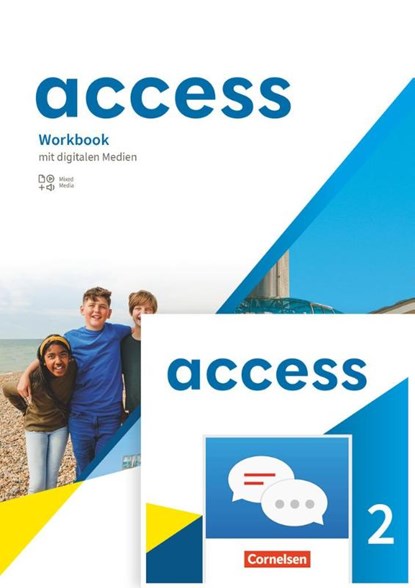 Access Band 2: 6. Schuljahr. Workbook mit digitalen Medien - plus Zugangscode zu interaktivem Kompetenztraining in ChatClass, Peadar Curran ; Niamh Humphreys ; Eleanor Toal - Paperback - 9783060349951