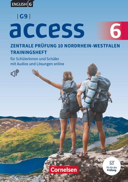 Access Band 6: 10. Schuljahr - G9 - Ausgabe 2019 - Zentrale Prüfung 10 Nordrhein-Westfalen - Trainingsheft mit Audios und Lösungen, Elizabeth Hine - Paperback - 9783060353439