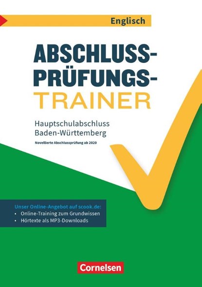 Abschlussprüfungstrainer Englisch 9. Schuljahr - Baden-Württemberg - Hauptschulabschluss, Gwen Berwick ; Sydney Thorne - Paperback - 9783060358694