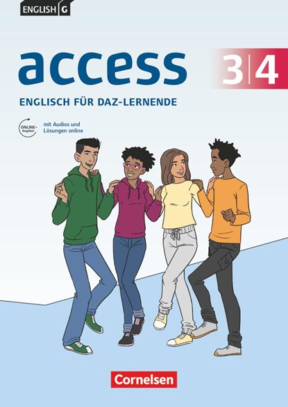 English G Access Band 3/4: 7./8. Schuljahr - Für DaZ-Lernende - Zu allen Ausgaben - Workbook mit Audios und Lösungen online, niet bekend - Paperback - 9783060358885