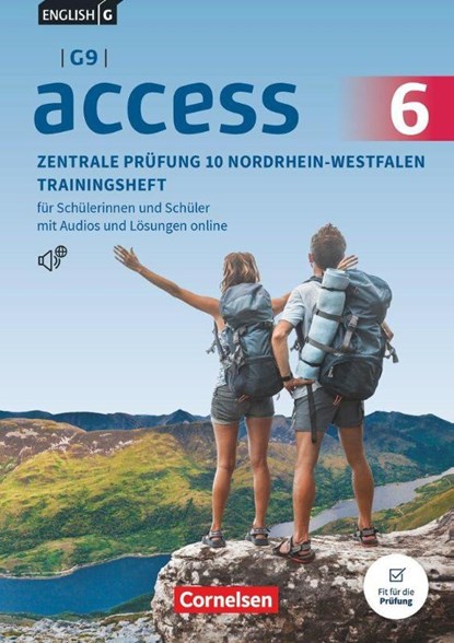 Access Band 6: 10. Schuljahr - G9 - Neubearbeitung für die ZP10 2027 - Zentrale Prüfungen 10 Nordrhein-Westfalen - Trainingsheft mit Audios und Lösungen, Elizabeth Hine - Paperback - 9783060363421