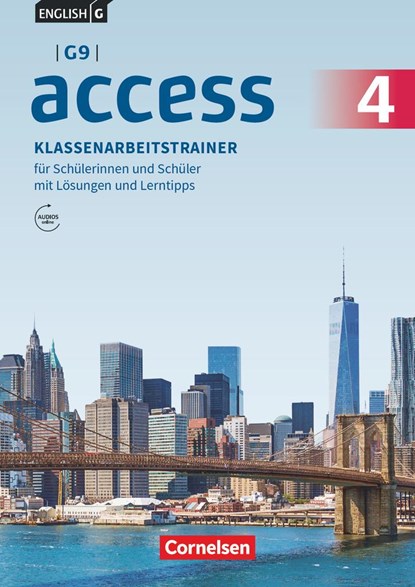 English G Access - G9 - Band 4: 8. Schuljahr - Klassenarbeitstrainer mit Audios und Lösungen online, niet bekend - Paperback - 9783060364503