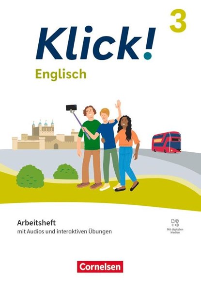Klick! Band 3: 7. Schuljahr- Englisch - Ausgabe ab 2023 - Arbeitsheft Audios und interaktiven Übungen, Petra Spengler ; Christine Maxwell - Paperback - 9783060367221