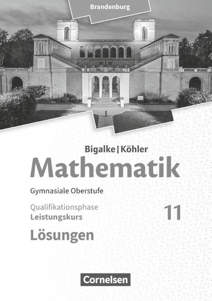 Bigalke/Köhler: Mathematik - 11. Schuljahr - Brandenburg - Leistungskurs, Anton Bigalke ; Horst Kuschnerow ; Norbert Köhler ; Gabriele Ledworuski - Paperback - 9783060406722