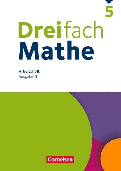 Dreifach Mathe 5. Schuljahr. Niedersachsen - Arbeitsheft mit Lösungen, Christina Tippel ; Hanno Wieczorek ; Mesut Yurt - Paperback - 9783060436842