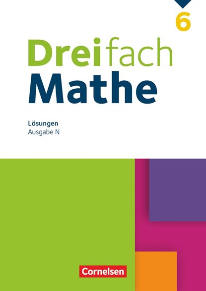 Dreifach Mathe 6. Schuljahr. Niedersachsen - Lösungen zum Schülerbuch, niet bekend - Losbladig - 9783060436972