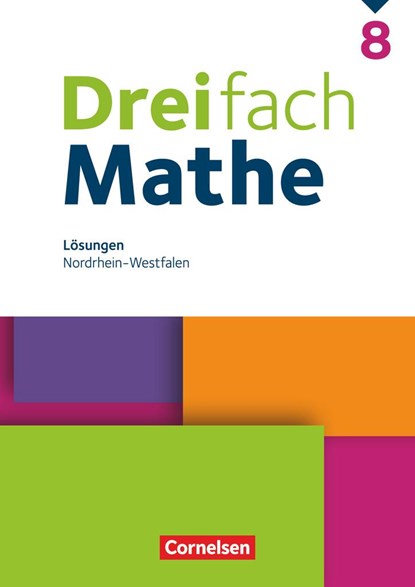 Dreifach Mathe 8. Schuljahr. Nordrhein-Westfalen - Lösungen zum Schulbuch, niet bekend - Losbladig - 9783060437597