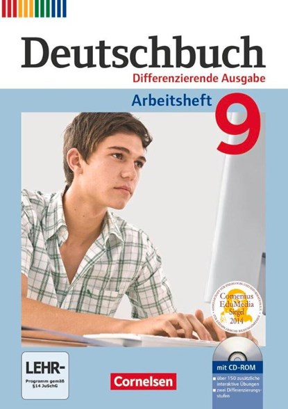 Deutschbuch - Differenzierende Ausgabe 9. Schuljahr - Arbeitsheft mit Lösungen und Übungs-CD-ROM, Friedrich Dick ; Agnes Fulde ; Marianna Lichtenstein ; Toka-Lena Rusnok - Paperback - 9783060626830