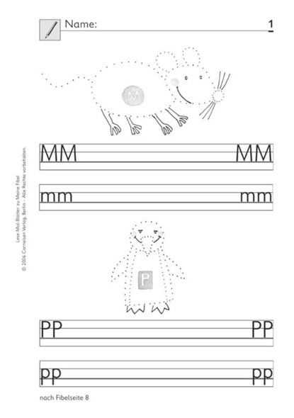 Meine Fibel. Lese-Mal-Blätter. Alle Ausgaben, Sabine Pfitzner-Kierzek - Losbladig - 9783060810246
