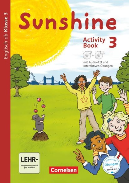 Sunshine 3. Schuljahr - Allgemeine Ausgabe - Activity Book mit interaktiven Übungen auf scook.de, Tanja Beattie ; Stefanie Keller ; Nadine Kerler ; Caroline Schröder - Paperback - 9783060815388