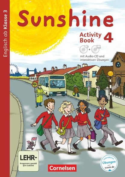 Sunshine - Allgemeine Ausgabe 4. Schuljahr - Activity Book mit interaktiven Übungen auf scook.de, Tanja Beattie ; Stefanie Keller ; Nadine Kerler ; Caroline Schröder - Paperback - 9783060815395