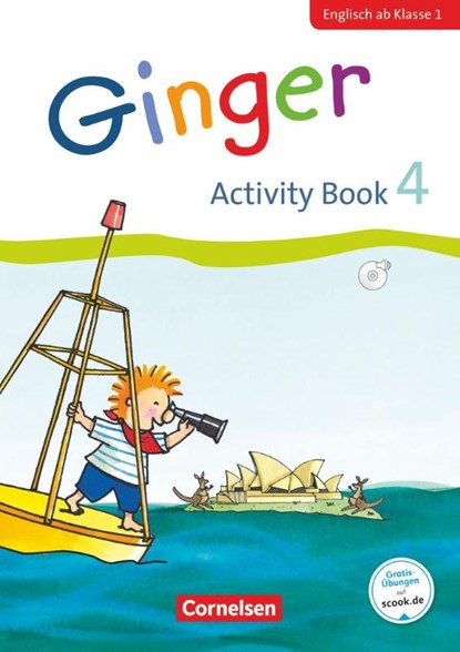 Ginger - Early Start Edition 4. Schuljahr - Activity Book mit Audio-CD, Minibildkarten und Faltbox, Kerstin Caspari-Grote ; Ina Grandt ; Birgit Hollbrügge ; Ulrike Kraaz - Paperback - 9783060832279