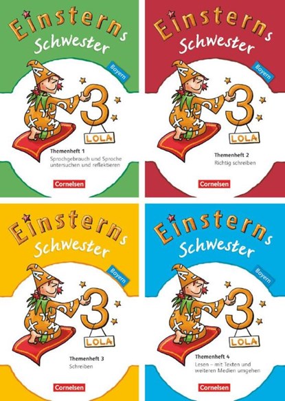 Einsterns Schwester 3. Jahrgangsstufe. 4 Themenhefte im Paket Bayern, Marion Bauer ; Andrea Koch ; Karin Leopold ; Iris Samajdar - Paperback - 9783060835379