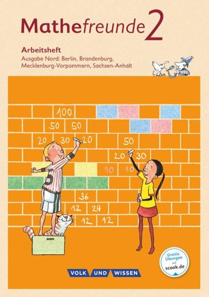 Mathefreunde 2. Schuljahr. Arbeitsheft. Nord, Catrin Elies ; Jana Elsner ; Kathrin Fiedler ; Ursula Kluge - Paperback - 9783060837069
