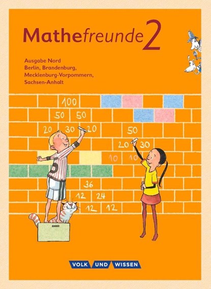 Mathefreunde 2. Schuljahr. Schülerbuch mit Kartonbeilagen Nord, Catrin Elies ; Jana Elsner ; Kathrin Fiedler ; Ursula Kluge - Paperback - 9783060837137