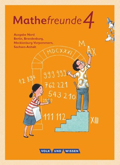 Mathefreunde 4. Schuljahr - Nord - Schülerbuch mit Kartonbeilagen, Jana Elsner ; Kathrin Fiedler ; Ursula Kluge ; Isabel Miedtke - Paperback - 9783060837151