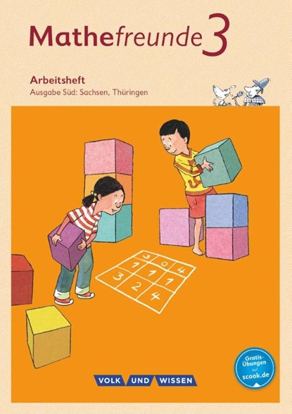 Mathefreunde 3. Schuljahr. Arbeitsheft Süd, Catrin Elies ; Jana Elsner ; Kathrin Fiedler ; Ursula Kluge - Paperback - 9783060837205