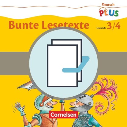 Deutsch plus - Grundschule - Bunte Lesetexte - Arbeitshefte Stufe 3 und 4 im Paket, Martina Schramm - Paperback - 9783060846313