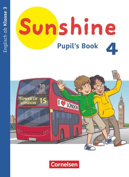 Sunshine 4. Schuljahr. Baden-Württemberg, Hessen, Niedersachsen - Pupil's Book, niet bekend - Paperback - 9783060849222