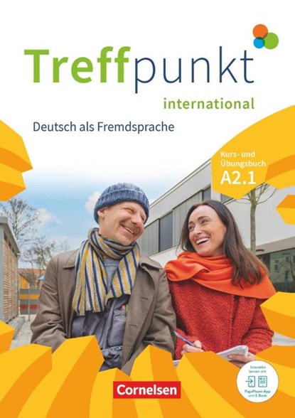 Treffpunkt. Deutsch als Zweitsprache in Alltag & Beruf A2. Teilband 01 - Internationale Ausgabe - Kursbuch und Übungsbuch, Martina Schäfer ; Friederike Jin ; Julia Herzberger ; Matthias Scheliga - Paperback - 9783061228712