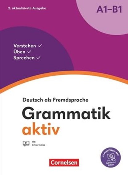 Grammatik aktiv - Deutsch als Fremdsprache - 2. aktualisierte Ausgabe - A1-B1, Dr. Friederike Jin ; Ute Voß - Ebook - 9783061230098