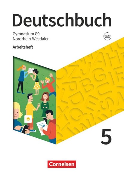 Deutschbuch Gymnasium 5. Schuljahr - Nordrhein-Westfalen - Neue Ausgabe - Arbeitsheft mit Lösungen, Michael Germann ; Cordula Grunow ; Angela Mielke ; Deborah Mohr - Paperback - 9783062052910