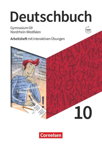 Deutschbuch Gymnasium 10. Schuljahr - Nordrhein-Westfalen - Arbeitsheft mit interaktiven Übungen online, Katharina Jansen ; Andrea Wagener ; Christoph Fischer ; Donata Greis - Paperback - 9783062053023