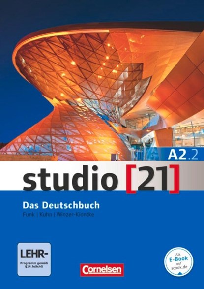 studio [21] Grundstufe A2: Teilband 2 - Das Deutschbuch (Kurs- und Übungsbuch mit DVD-ROM), Hermann Funk - Paperback - 9783065205900