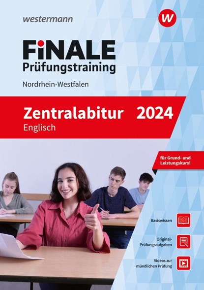 FiNALE Prüfungstraining Zentralabitur Nordrhein-Westfalen. Englisch 2024, LEHNEN,  Thomas ; Schulz, Miriam ; Schwarz, Claudia - Paperback - 9783071724174