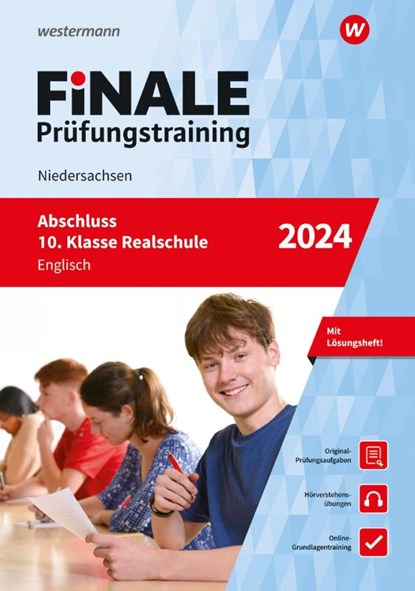 FiNALE Prüfungstraining Abschluss 10. Klasse Realschule Niedersachsen. Englisch 2024, niet bekend - Paperback - 9783071724273