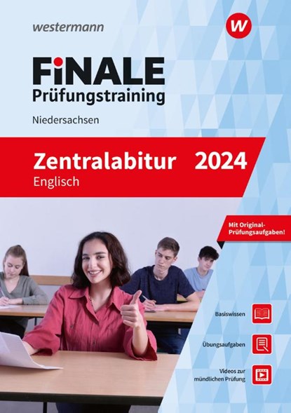 FiNALE Prüfungstraining Zentralabitur Niedersachsen. Englisch 2024, ROTZOLL,  Ortrud-Christine ; Wagemann-Steidel, Isabel - Paperback - 9783071724372
