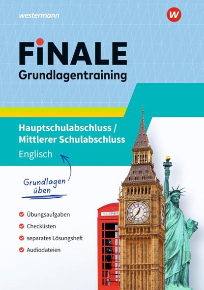FiNALE Prüfungstraining - Hauptschulabschluss, Mittlerer Schulabschluss. Grundlagentraining Englisch, Julia Goldschmidt ; Maraike Osterkamp - Paperback - 9783071725522