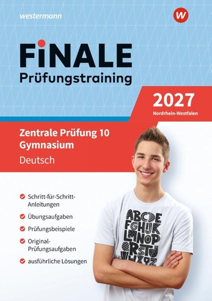 FiNALE Prüfungstraining Zentrale Prüfung 10. Gymnasium Nordrhein-Westfalen. Deutsch 2027, Andrea Heinrichs ; Martina Wolff - Paperback - 9783071727120