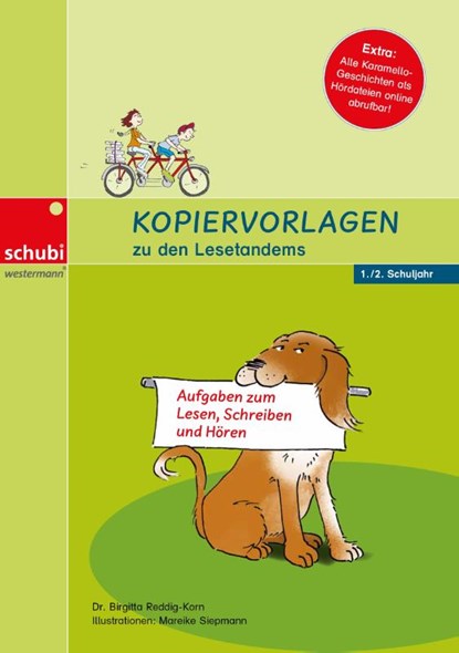 Kopiervorlagen zu den Lesetandems 1./2. Schuljahr, Birgitta Reddig-Korn - Paperback - 9783072100403