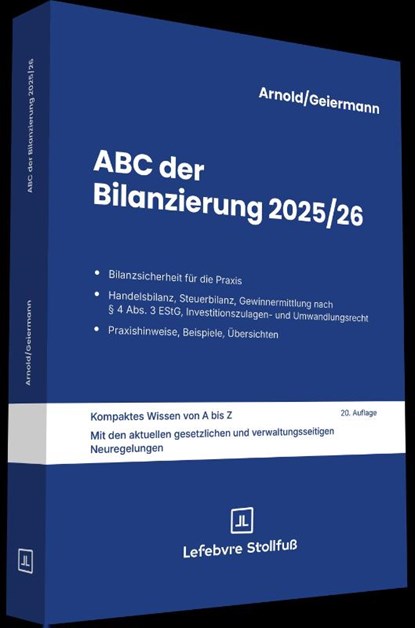 ABC der Bilanzierung 2025/2026, Holm Geiermann ; Andreas Arnold - Paperback - 9783083189220