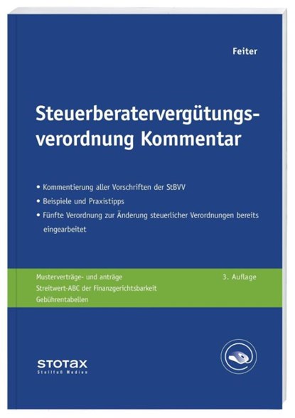 Steuerberatervergütungsverordnung Kommentar, niet bekend - Gebonden - 9783083194026